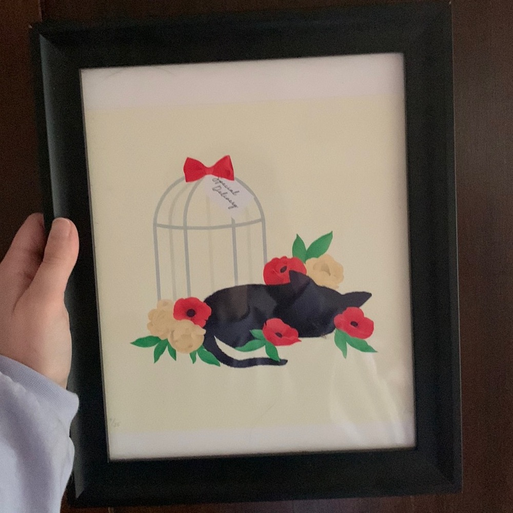 Kiki’s Delivery Service framed print